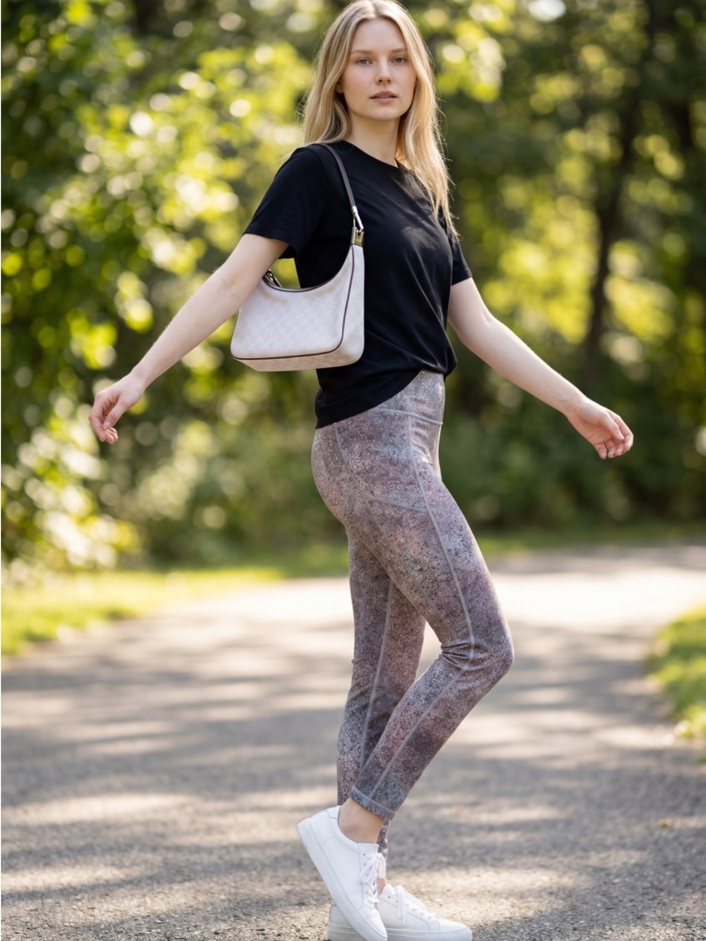 Lululemon Athletics Speckled Leggings with Pockets
